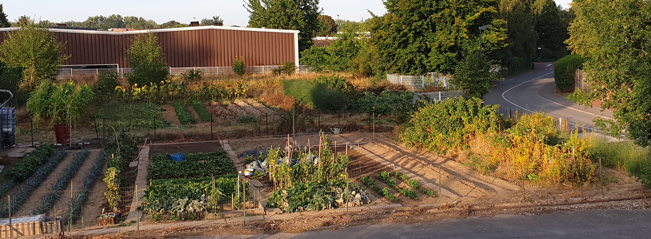 Un projet de remplacement de ce jardin nourricier par des bureaux est en cours